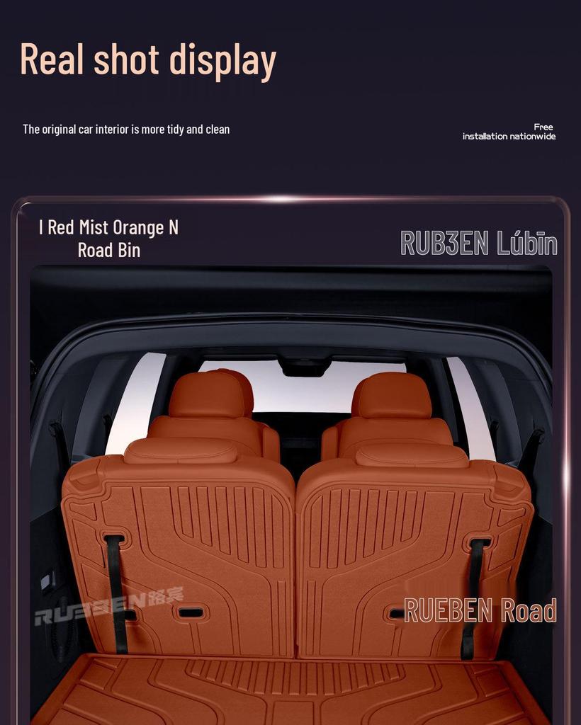 Leapmotor C16 Semi-enclosed Trunk Mat - New Model Interior Carpet