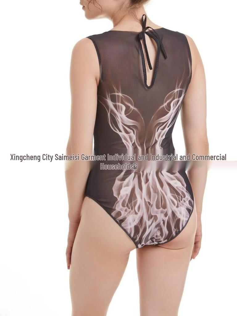 2025 European & American Cross-Border One-Piece Russian Swimsuit Bikini