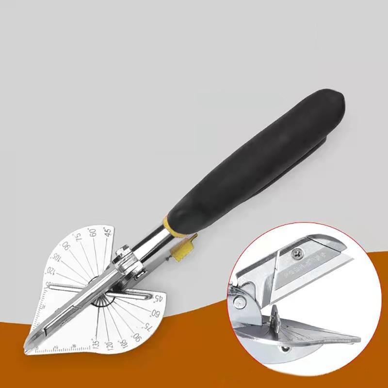 45-135/22.5-45 Degree Multi Angle Corner Scissors Mitre Wall Panel Wire Slot Cutter Plastic Pipe Hose Scissors Tool Replacement
