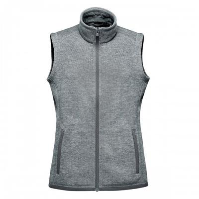 Womens/Ladies Avalante Knitted Heather Full Zip Vest