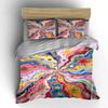 Colorful Swirling Stars. Bedding Sets Duvet Cover Sets Duvet Covers Pillowcases(1 * Duvet Cover 2 * Pillowcases, Without Duvet Insert)