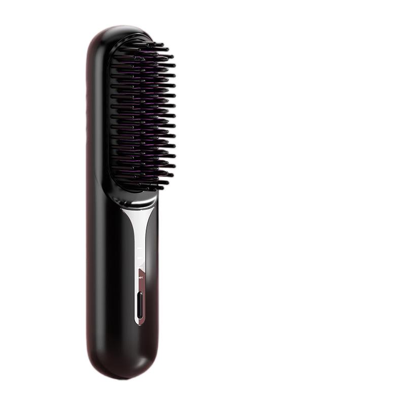 

Miling Mini Portable Cordless Hair Straightening Brush