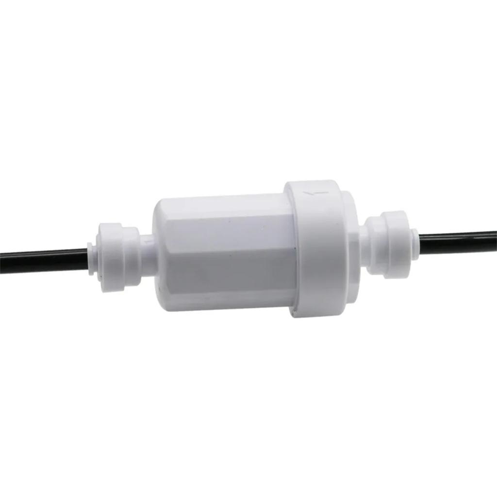 1/4" 3/8" Quick Connect Microfilters Garden Irrigation System Filtration 40 Micron Filters OD 6.35/9.52mm Pipe Purifier Fittings