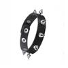 3Pcs Gothic Punk Bracelet Set Spike Rivet Leather Cuff Wristband Adjustable for Men Women Street Party Wear