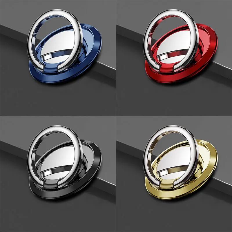 Uchwyt pierścieniowy na telefon komórkowy Stojak 360° Obrót Pierścień na palec Uchwyt Magnetyczny uchwyt samochodowy Naklejka na tył telefonu Podkładka Wspornik Ultra cienki