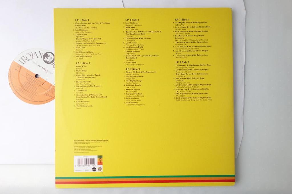 [USED] Trojan Calypso box set, 3-disc record