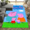 Peppa Pig's Colorful World Floor Rug Office Rug Design for Entryway Foyer Game Room Playrooms Antislip Carpet Office home decor