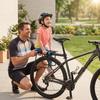 Bike Rack with Reflector Cylindrical Rear Luggage Carrier Sturdy
