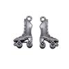 Cowboy Boot Charms Multi Color Alloy Pendants For Western Themed DIY Jewelry