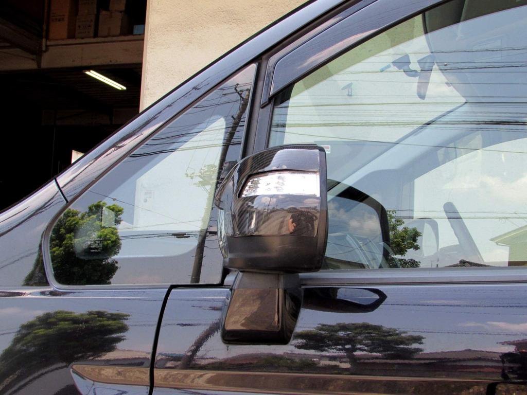 BRIGHTZ Real Carbon Fiber Door Mirror Type for Toyota Step Wagon and RP3 Covers, D, RP1, RP2, [CAR-MIR-033] (Part Number 22877)