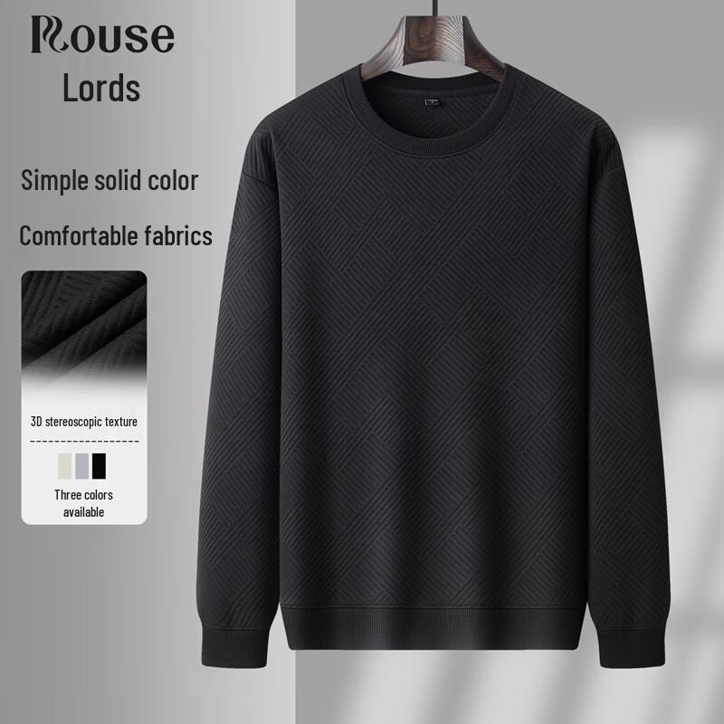 Men s Business Casual Long Sleeve T-Shirt 190