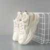 Scarpe da ginnastica alla moda per papà, nuove per primavera e autunno, suola spessa, casual, sportive, in rete traspirante, suola morbida