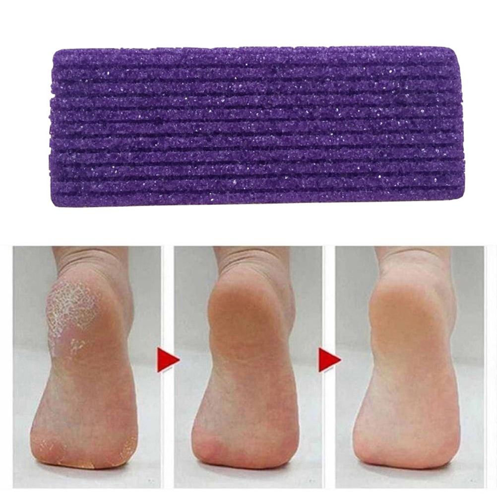 Strumenti per pedicure per la rimozione del callo della pelle dura della pietra pomice 2 in 1 per i piedi