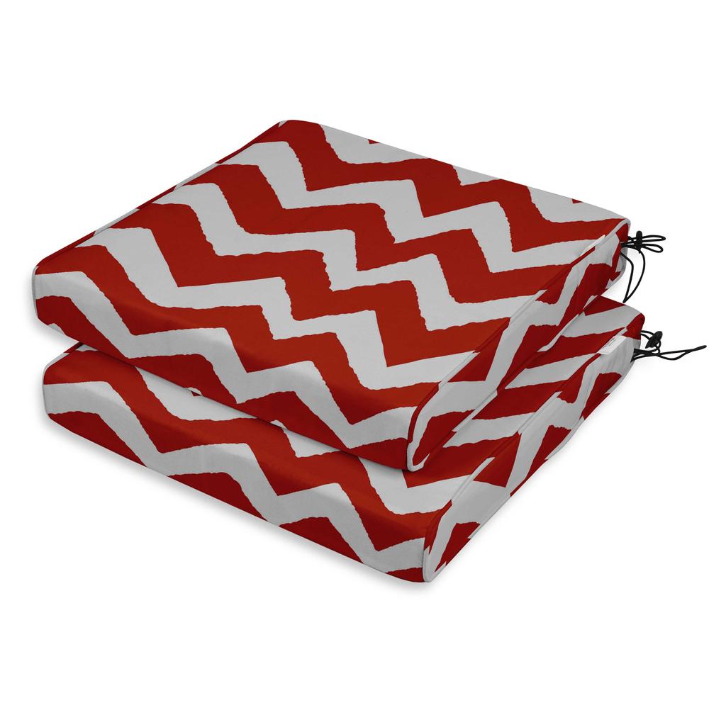 Vargottam Perfect Outdoor Indoor Square Corner Seat Cushions Water-Resistant Lounge Chair 18.5" X 16" Home Office Patio Furniture