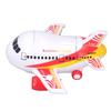 Kids Electric Airplane Toy Lights Music Openable Door High Simulated Aircraft Model with Water Mist Spray