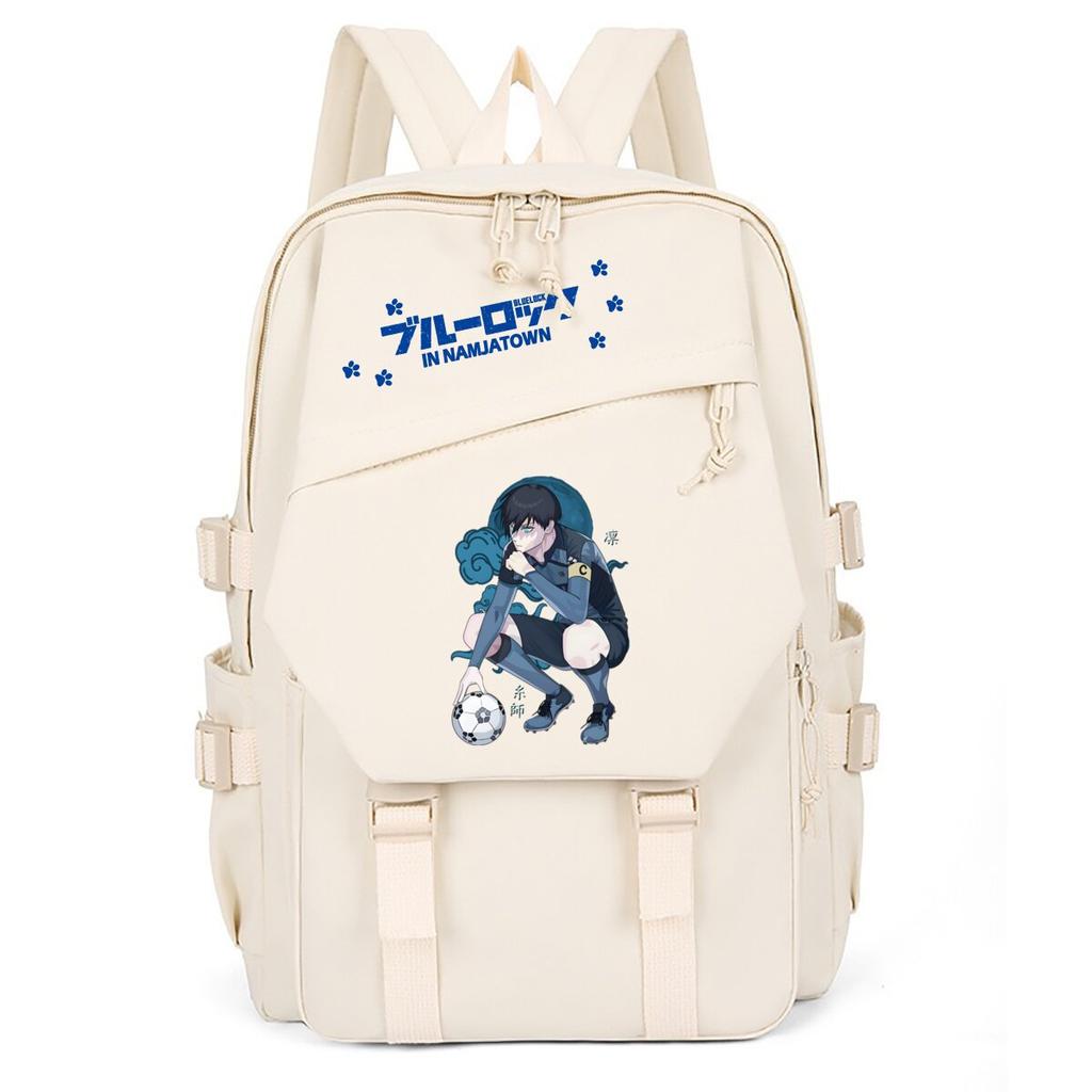 Animation Peripheral Style School Bag Campus Male And Female Students Casual Versatile Composite Cloth Backpack