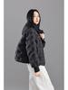 2025 Women's Korean Style Lightweight Hooded Down Jacket - Short, Taped Seam, Winter Fashion