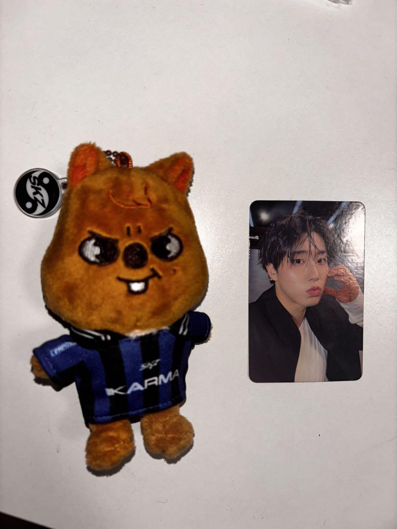 

[USED] KARMA HAN QUOKKA Key Ring with Trading Card