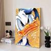 Disney Diamond Painting Donald Duck Aquarell Kunst Malerei Cartoon 5D Diamant Kreuzstich Mosaik Heimdeko Geschenk