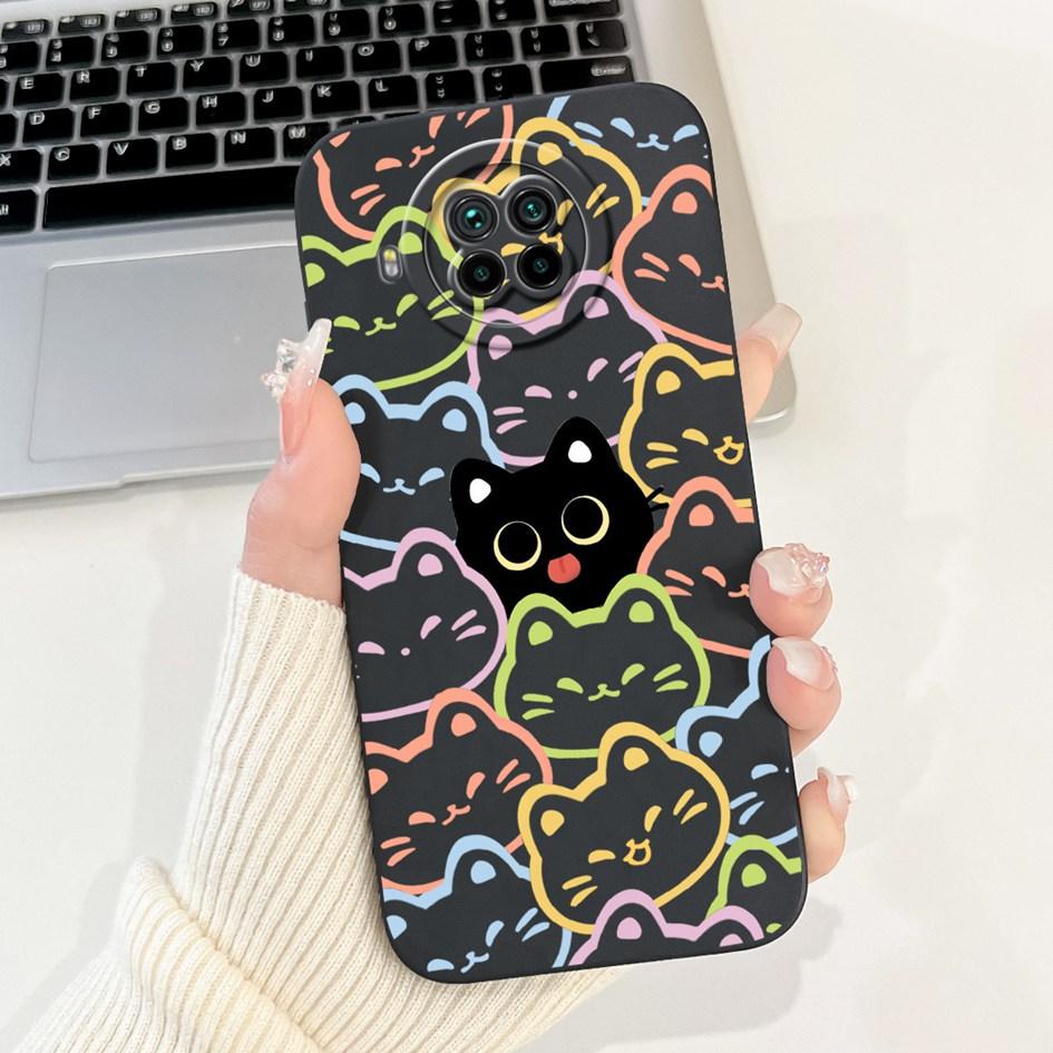 For Xiaomi Mi 10T Lite 5G Case Cute Panda Rabbit Soft TPU Silicone Shockproof Cover For Xiaomi Mi 10i Redmi Note 9 Pro 5G Fundas