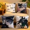 Cushion Cover  Linen  SkinFriendly Soft Decorative Case for Sofa Home Decor Anime BBlack BButler Pillow Cover