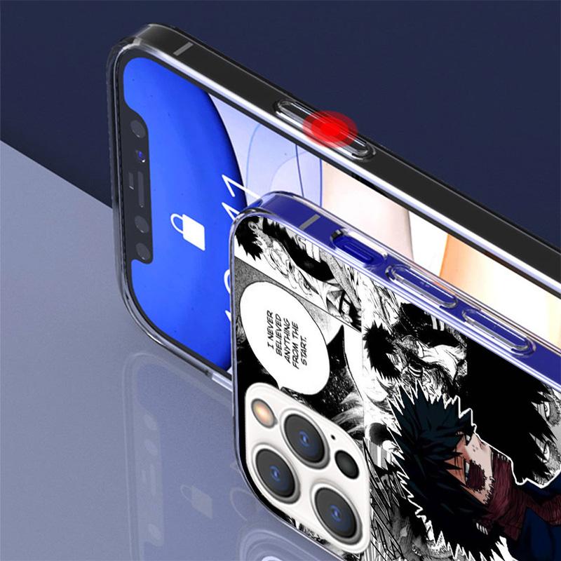 Mein Held Dabi Bnha Handyhülle Für iPhone 17 Air 16 Pro Max 16E 15 + 14 Plus 11 12 13 Mini 7 8 SE Geschenk Druckabdeckung Fundas 17 Air 1