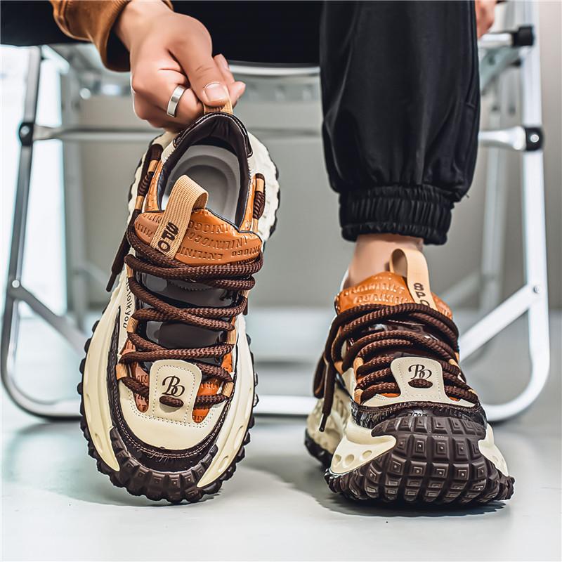 Big head and wide feet summer new mesh running sneakers dad shoes