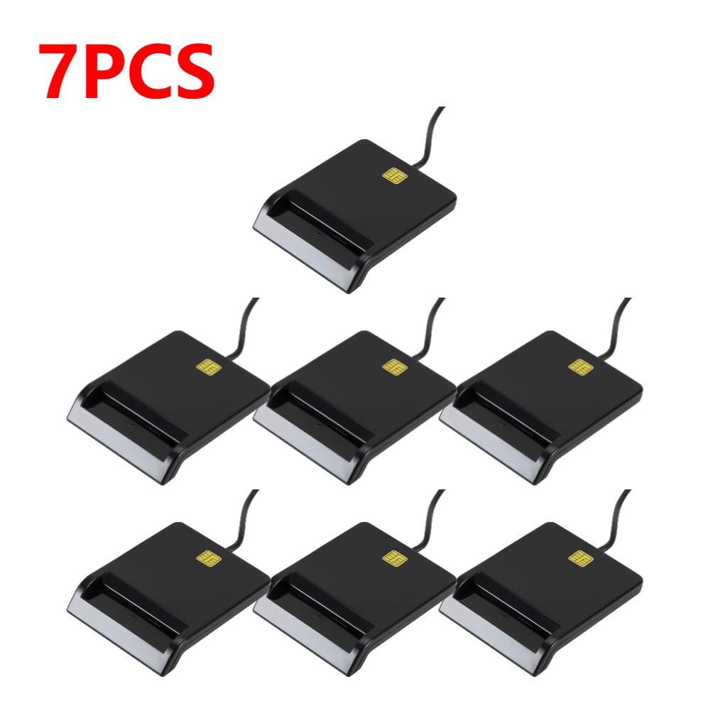 USB Smart Card Reader Stable Operation Reliable Simplicity for DNIE ATM CAC IC ID SIM Card Cloner Connector for Windows Linux