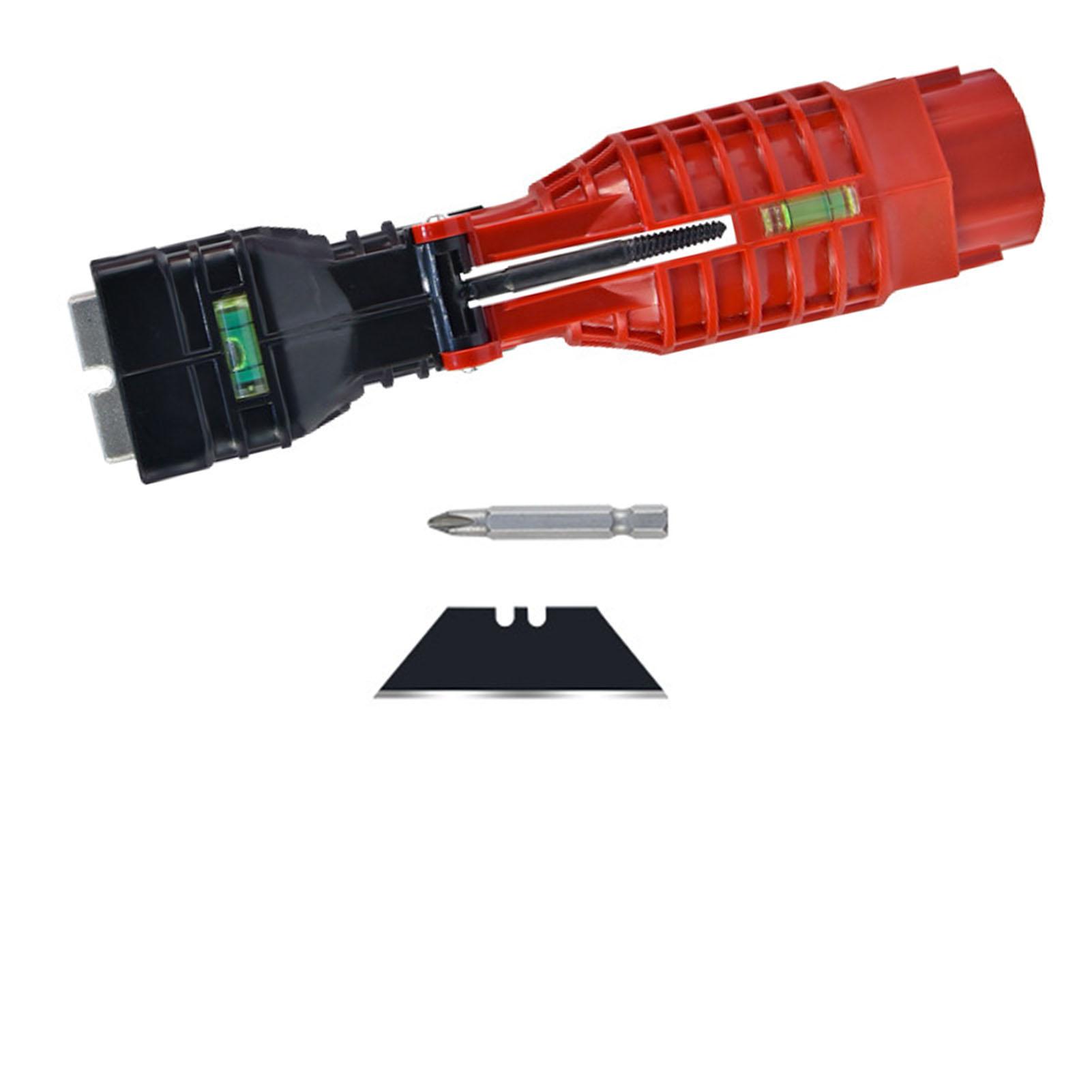 

18 in 1 Sink Wrench Tool Multifunctional Aluminum Alloy Engineering Plastic Faucet Sink Installer