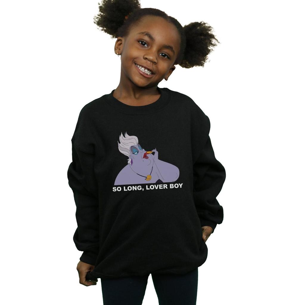 Disney Mädchen-Sweatshirt „Die kleine Meerjungfrau“ „Ursula So Long“.