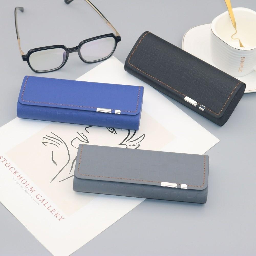 PU Leather Glasses Case Anti-Pressure Glasses Storage Box New Sunglasses Case  Men Women