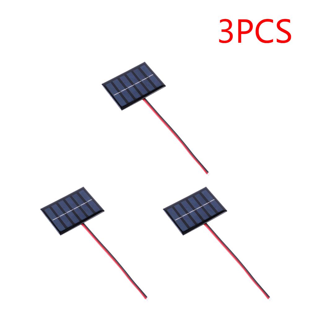 

1-10 шт. солнечная панель 100 мА 1 Вт 3 В солнечная батарея DIY поликремниевая эпоксидная солнечная батарея зарядное устройство для лампы вентилятор насос для зарядки аккумулятора 2-3 В
