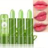 Aloe Color Changing Lipstick Aloe Vera Tinted Lip Balm Moisturizing Hydrating Long Lasting Lipstick Hydrating Lip Care Gloss for Soft Lustrous Lips
