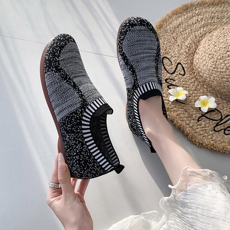 Sneakers Casual da Donna Scarpe Sportive Traspiranti in Mesh per Donna Scarpe Vulcanizzate Estate Calzini Femminili Scarpe da Passeggio Calzature da Donna