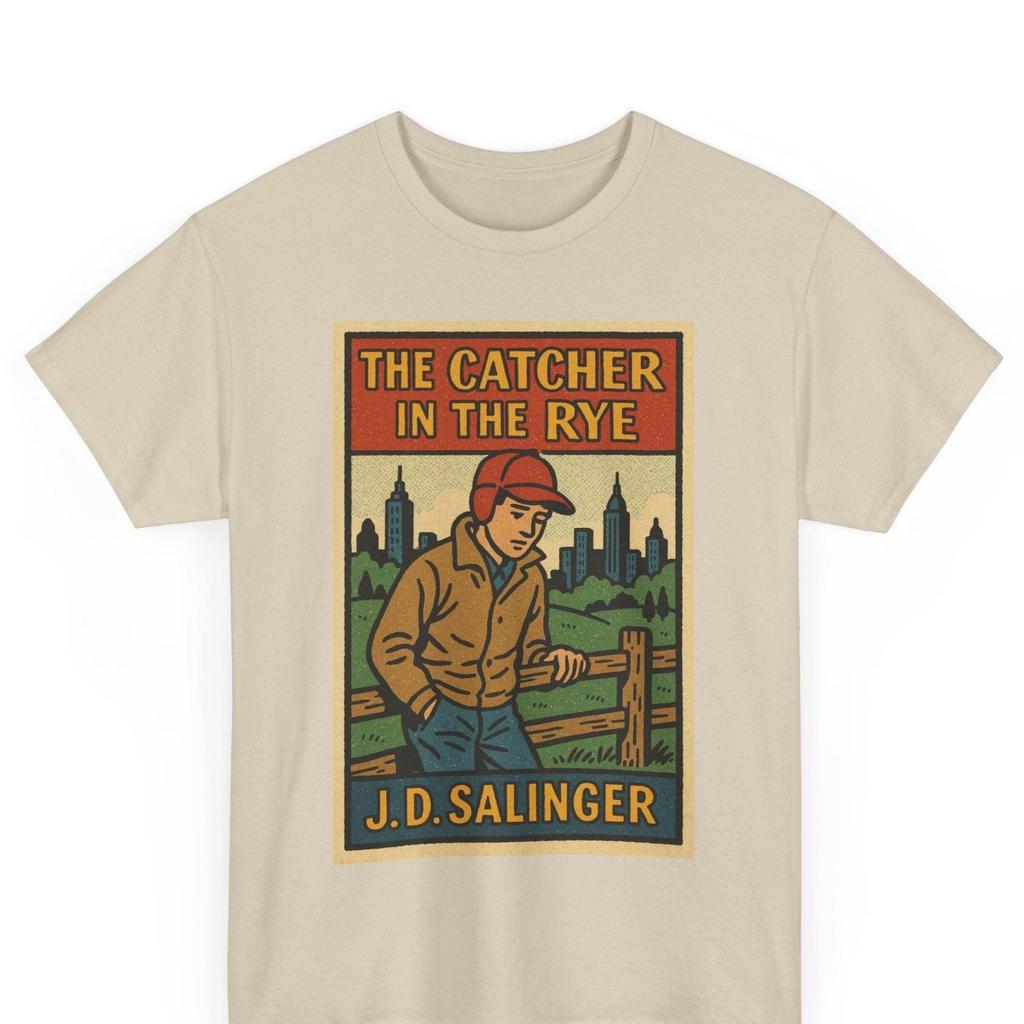 Catcher in the Rye T-Shirt: Retro Comic Book Literary Tee