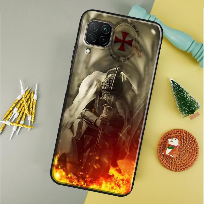 Knights Templar For Huawei P40 P20 P30 Lite P60 Pro Nova 12s 12i 11i 10 9 SE 5T Y91 Y90 Y60 Y70 Y72 Y61 Case