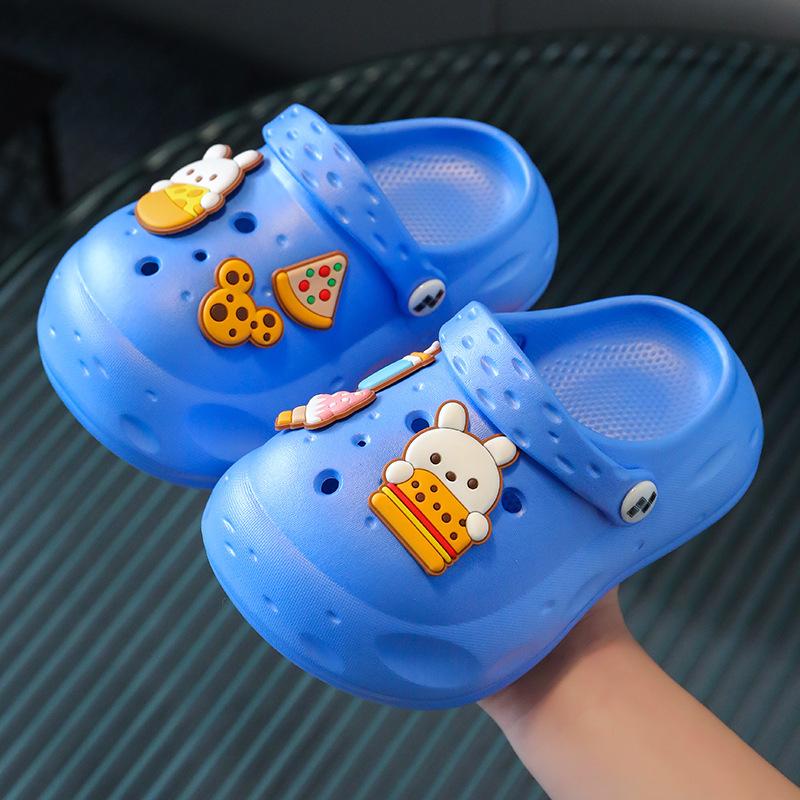 Eva Children's Clogs Summer Girls Indoor Non-Slip Boys Big Kids Baby Sandals Outdoor Beach Sandals