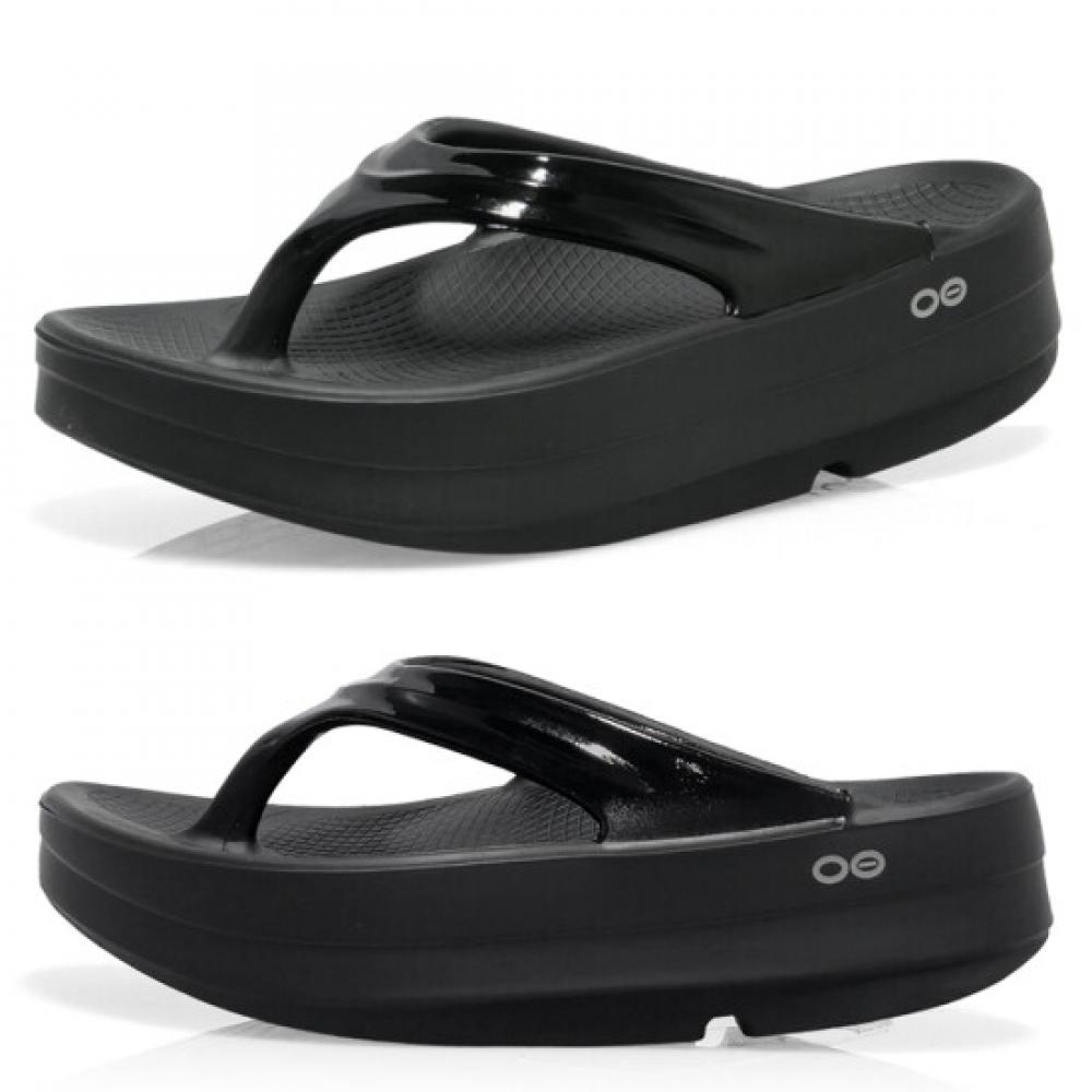 OOfos Oomega Flip Flop Black 1410 Black