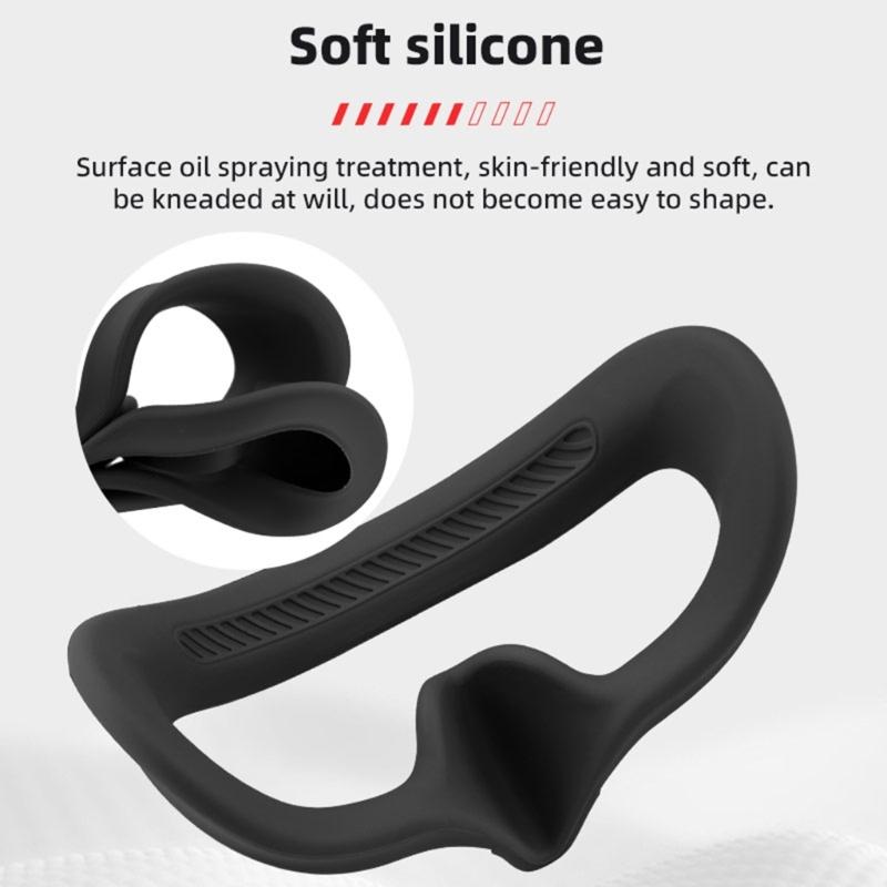 Silicone Anti-Sweat Face Eye Pad Cover Pressure-relieving Head Strap Headband for DJI Avata FPV Headset Accessories