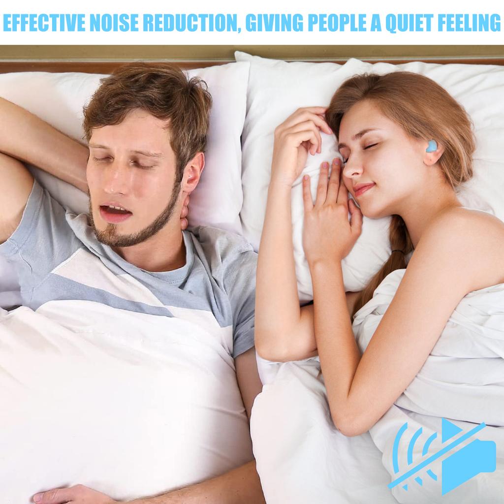 30 silicone earplugs can be reused as noise cancelling earplugs for sleeping snoring swimming learning and noise prevention