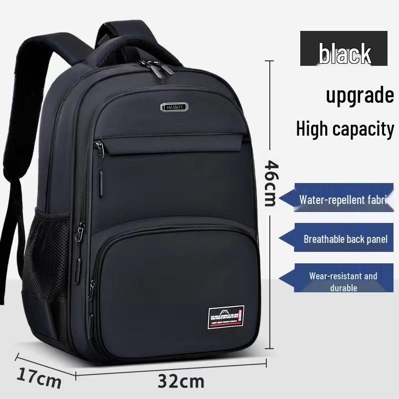 

Рюкзак великої місткості для студентів з відділенням для ноутбука - Унісекс для середньої та старшої школи, Готовий до подорожей