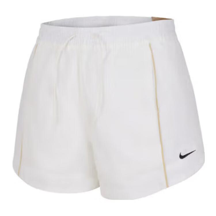 New Nike Casual Shorts Women's White FV7501-133