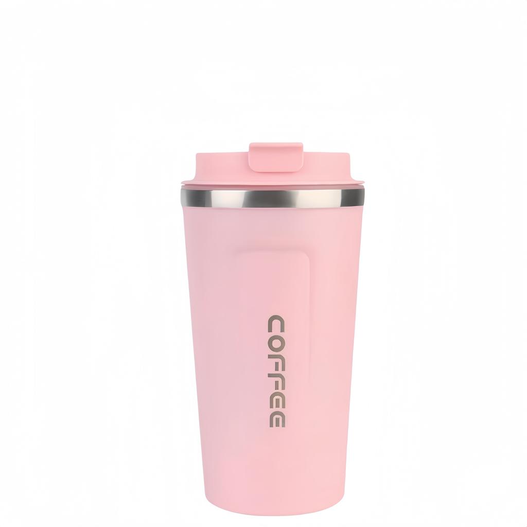 380/510ML Thermo Cafe Coffee Mug Car Thermos Mug Leak_Proof Travel Thermo Cup for Tea Water Coffee Double Stainless Steel