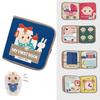 Button Moon Full of Fun Cloth Picture Sticker Outing Cloth Picture Vegetables Educational Soft Cloth Finger Baby Shower - Gimmicks! Book, Book, Book,