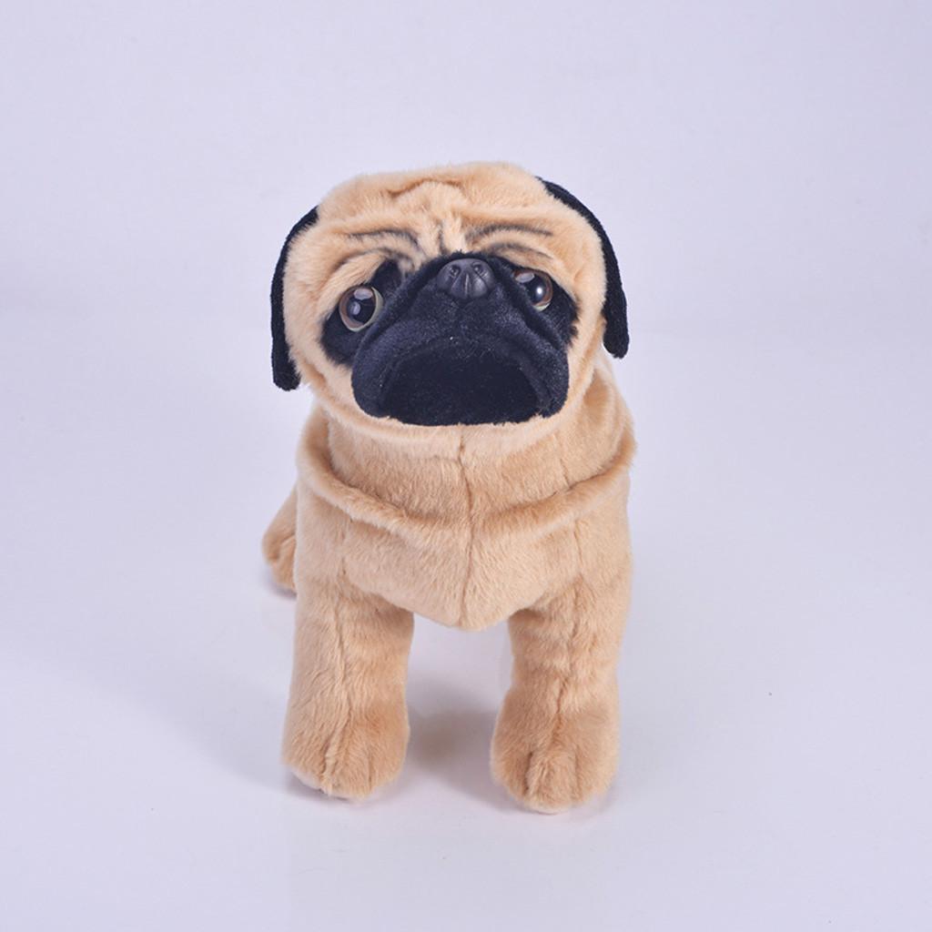Short Plush Pug 33 CM Pug Plush Toy 