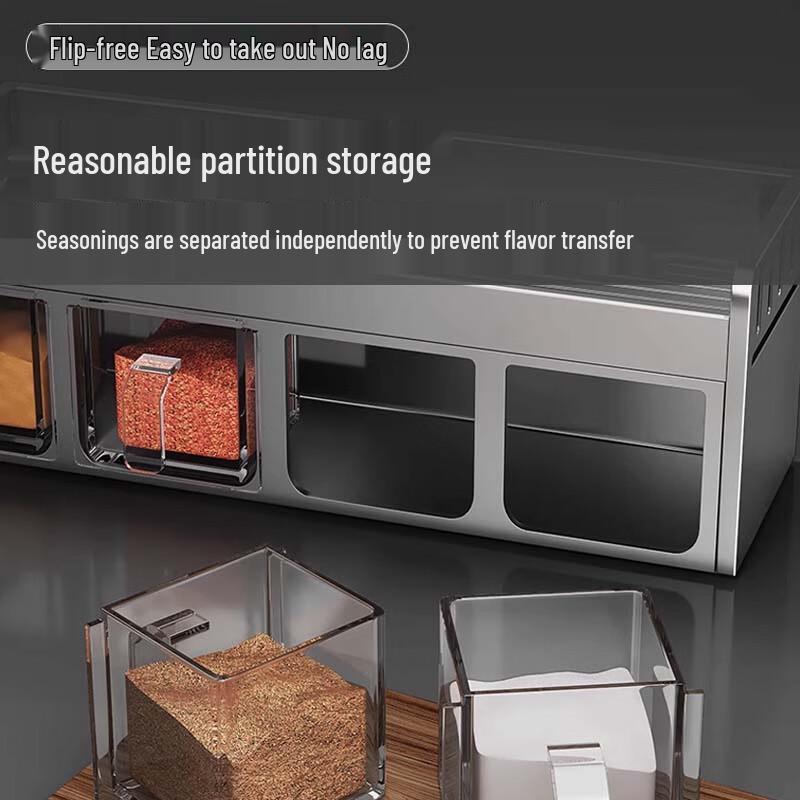 Multifunctional Kitchen Spice Rack & Organizer