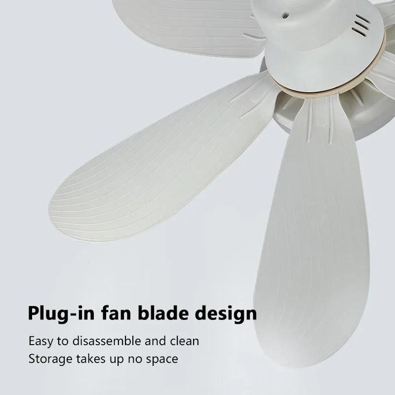 Modern LED Ceiling Fan Light Remote Control Adjustable Color Temperature Brightness Wind Speed Suitable For Bedroom Ligting Lamp