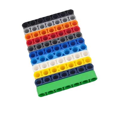 10PCS 32524 Liftarm Thick 1x7Block Set Moc Color Compatible with Brick DIY Children's Toy Assembly Parts