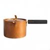 Hammered Copper Saucepan Handmade Pot with Lid Thickened for