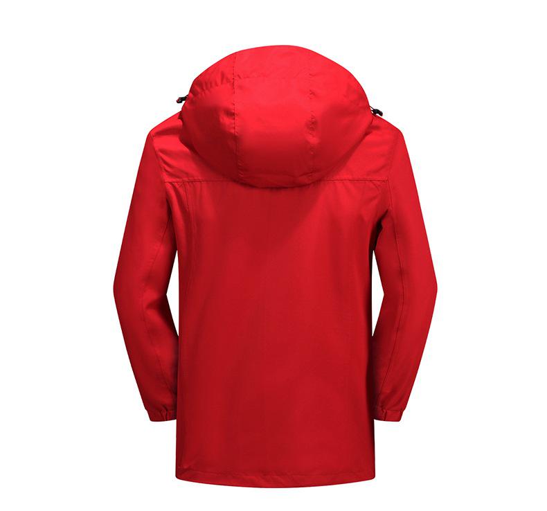 Spring Outdoor Waterproof Windbreaker - Men's & Women's Jacket, Windproof, Lightweight, Customizable Logo Available